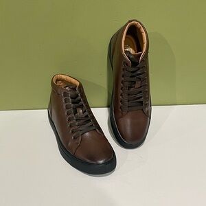 Harrison Myles shoes casual sneakers Dk brown lace up